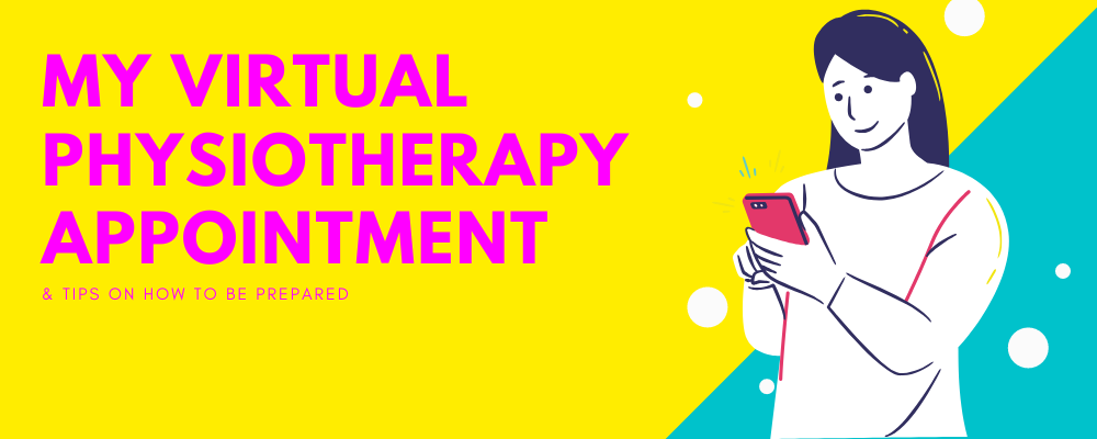 Virtual physiotherapy appointment