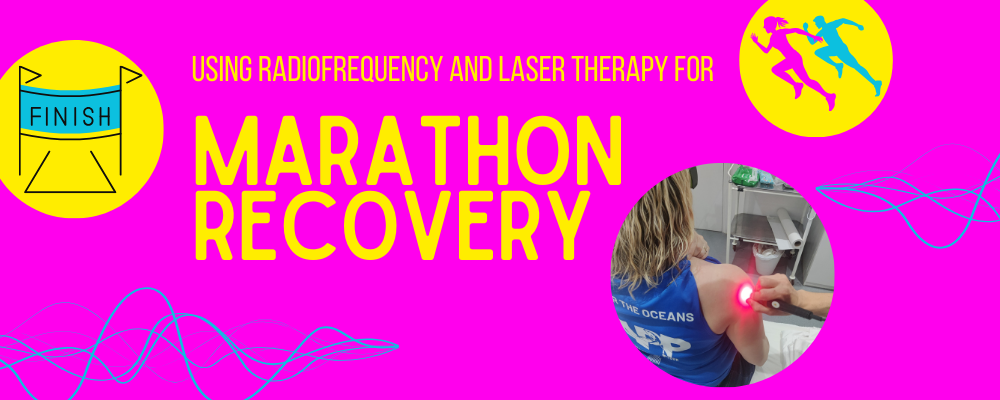 Marathon recovery with radiofrequency therapy
